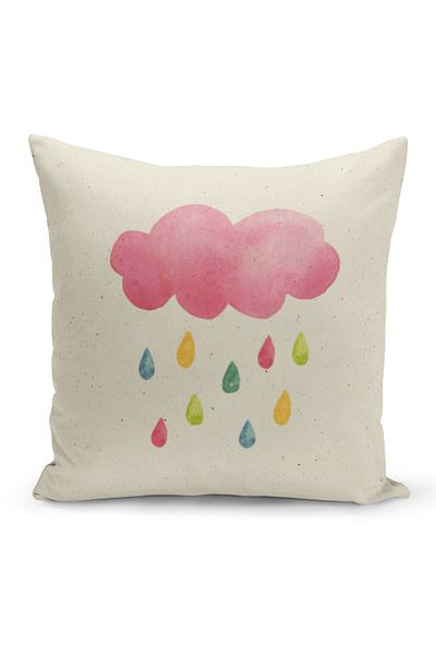 Bertille Home Set of 4 Digital Printed Double Sided Children's Baby Throw Pillow Covers