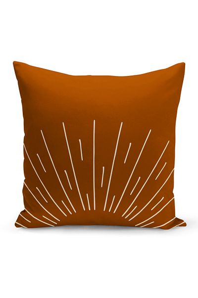 Bertille Home Seria minimalistă - Set de 4 huse de pernă imprimate digital
