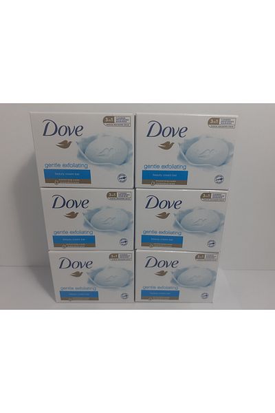 Dove Soap - Gentle Exfoliating 90Gr X 6 Pieces