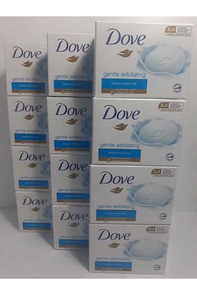 Dove Soap - Gentle Exfoliating 90 Gr X 12 Pieces
