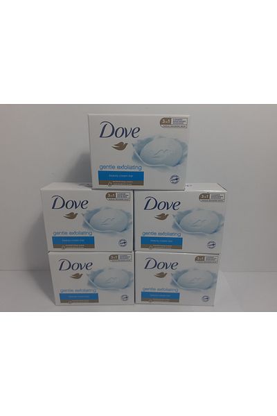 Dove Soap Gentle Exfoliating - 90 Gr X 5 Pieces