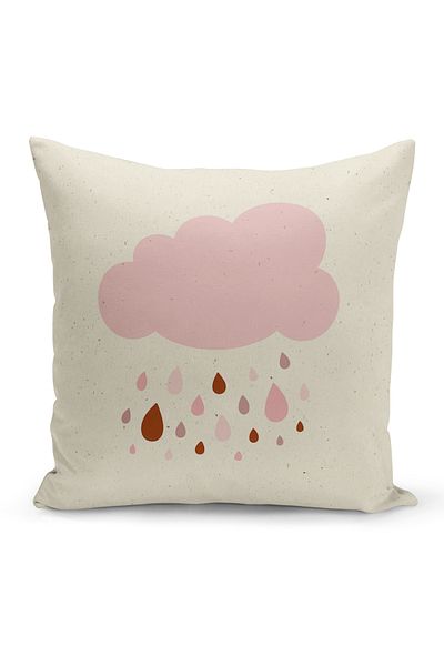 Bertille Home Child Baby Double-Sided Digital Printed 4-Piece Throw Pillow Case Set (Kids Children Cushion Cover)