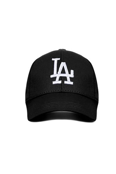 MARBERRY Black LA Embroidered Unisex Cap Hat