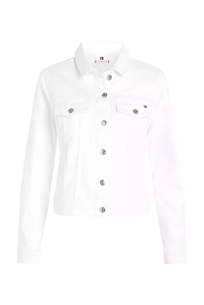 Tommy Hilfiger DNM SLIM JACKET WHITE
