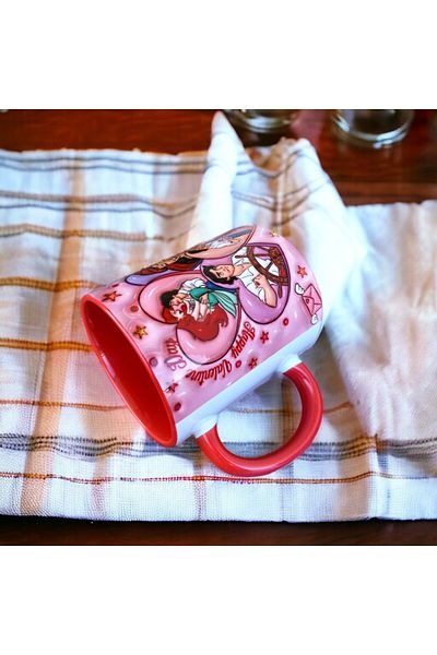mug shop كوب بتصميم هدية لعشاق أرييل وإريك