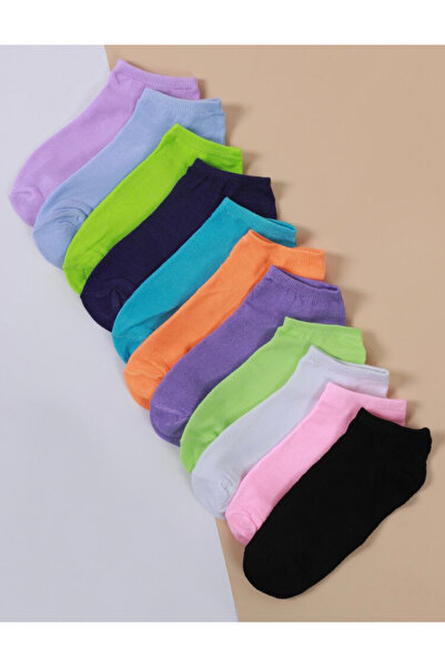 myDea 8 perechi de ghete multicolore de bumbac ciorapi de sezon