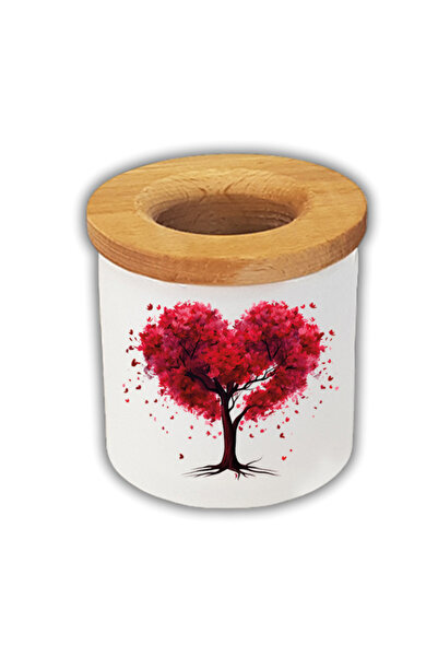 lili hediyelik Suport pentru pix cu imprimeu în formă de inimă