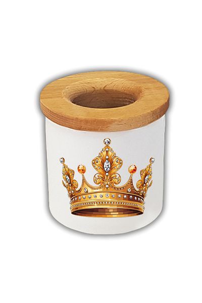 lili hediyelik Θήκη για στυλό με στάμπα King Crown