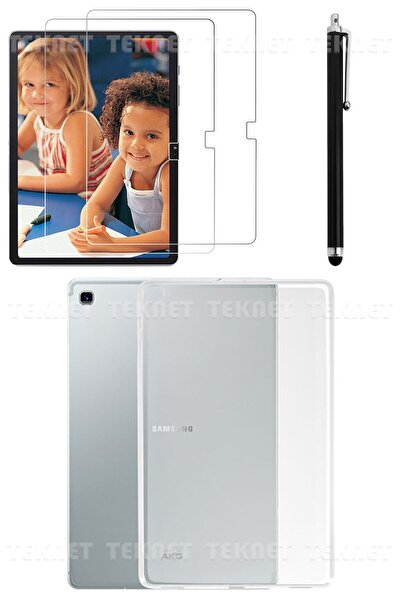 TEKNETSTORE Samsung Galaxy Tab A7 Lite T225 8.7 Inç Uyumlu Silikon Tablet Kıl...