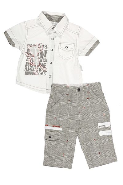 andywawa Baby Boy Shirt and Trousers Set