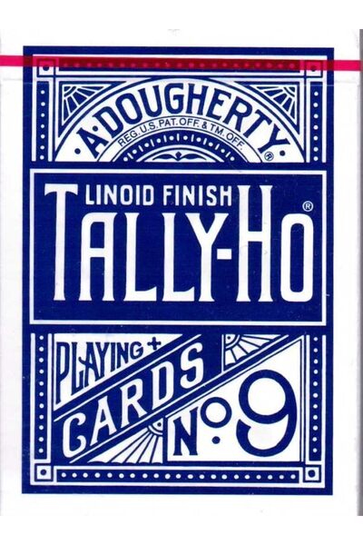 Bicycle مجموعة أوراق اللعب تالي-هو فان باك - أزرق