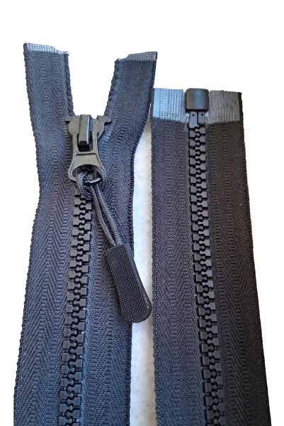 U5 FASHION سحاب مسنن على شكل عظمة 50 سم، قطعة واحدة، سحاب، قطعتين