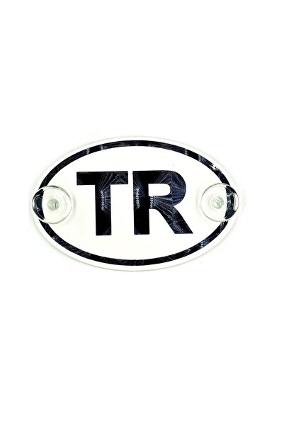 BsElektronik Oval Hologram Letter TR (Turkey) Glass Ornament Plexi Arma with ...