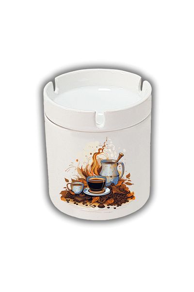 lili hediyelik Scrumieră imprimată cu cafea