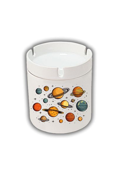 lili hediyelik Τασάκι με εμπριμέ σταχτοδοχείο Planets