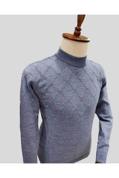 Sarar Half Turtleneck - Interview Patterned Sweater