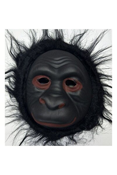 baytoptan ORANGUTAN MASKESI - MAYMUN MASKESI - GORIL MASKESI YETIŞKIN ÇOCUK UYUMLU