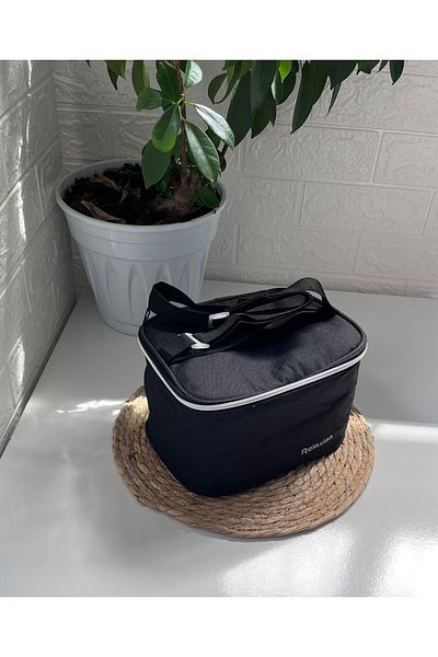 RKY SERENITY Relaxion Thermos Lunch Bag with Adjustable Neck Strap and Hand Holding Strap