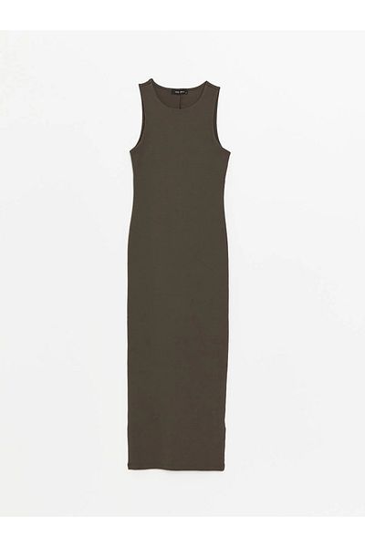 LC Waikiki LCW Vision - Γυναικείο φόρεμα Bodycon με λαιμόκοψη
