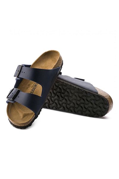 Birkenstock ARIZONA BF Unisex Blue Slippers - BRK051753-46