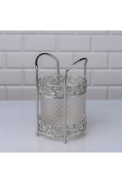 Hinora 18x12x12cm Κρυστάλλινο Μπουκέτο Διαμαντιών