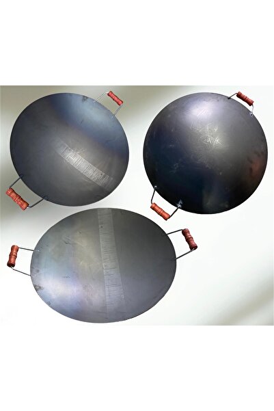 KUZİNECİM Kavurma sacı et tavuk köfte saç kavurma 40 cm