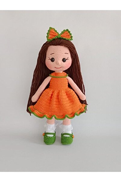 OYUNCAKPARK Greyfurt Fatoş Bebek Amigurumi Organik Oyuncak