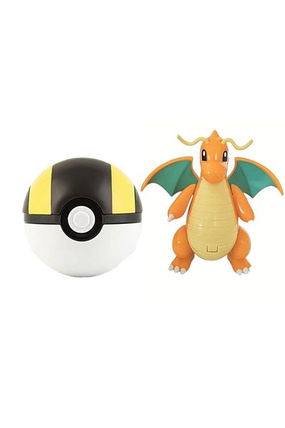 ThreeMB Toys Pokemon Original Licensed Elf Ball Dragonite - Without Box