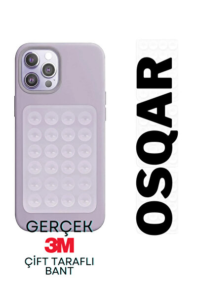 Osqar Telefon Tutucu Ahtapot Vantuz Renk Gerçek 3M Yapışkanlı
