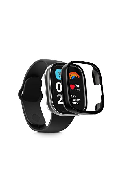 İncisoft Xiaomi Redmi Watch 3 Active Uyumlu Kasa Ve Ekran Koruyucu 360 Tam Ko...