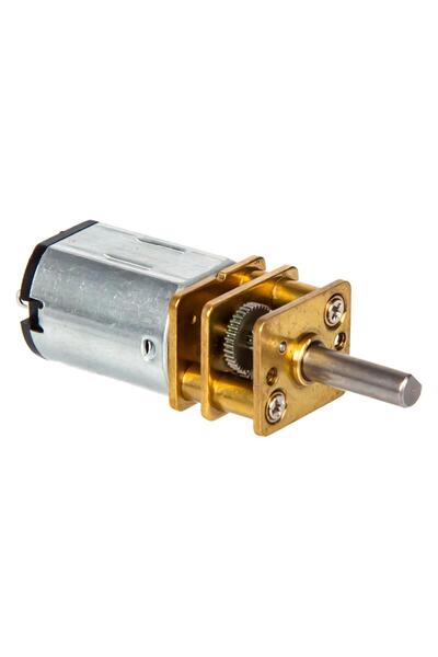 TLS Robotik N20 12V DC 100 RPM Mikro Metal Redüktörlü Motor