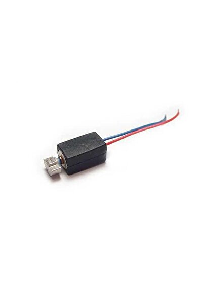 TLS Robotik 4.5 Mm X 8 Mm Mini Kablolu Titreşim Motoru (SİLİKON KILIFLI)