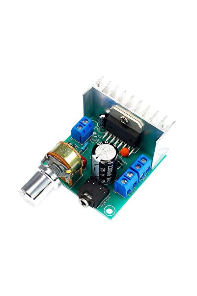 TLS Robotik Tda7297 2 X 15w Çıkışlı 12v Stereo Çift Kanal Gürültüsüz Ses Güç ...