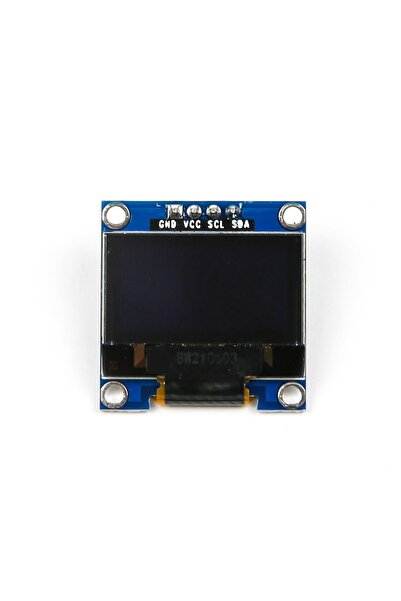 TLS Robotik 0.96 inç 128x64 SSD1306 12864 4 Pin I2C OLED Ekran Modülü (Sarı/Mavi)