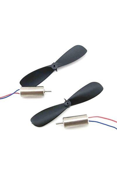 TLS Robotik 820 Çekirdeksiz Dc Motor (2 MOTOR 2 PERVANE) (MİNİ DRONE MOTORU)