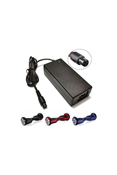 Genel Markalar Siyah 42v 2a Tüm Modeller Ile Uyumlu Hoverboard Şarj Aleti