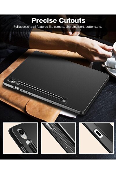 TiMOVO Kalem Bölmeli Galaxy Tab S10 Uyumlu Fe Kılıf