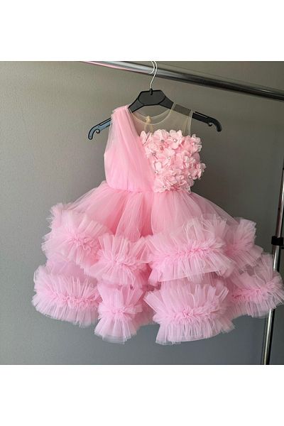 INDRESS STUDIO Rochie de fetiță cu detalii florale