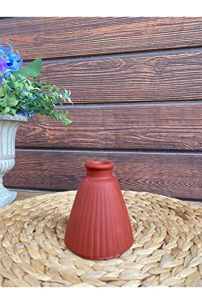 Hepsi Moda İskandinav Vazo Kiremit Rengi 8 Farklı Model 10-16