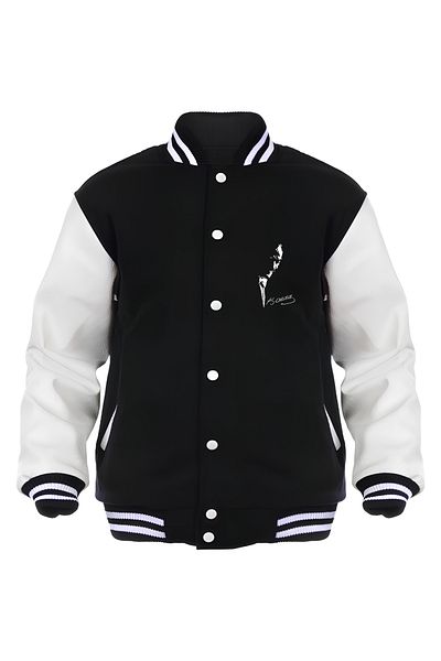 Edizen Atatürk τυπωμένο 100. Έτος Special Series Premium Oversize College Jacket - 100% βαμβάκι