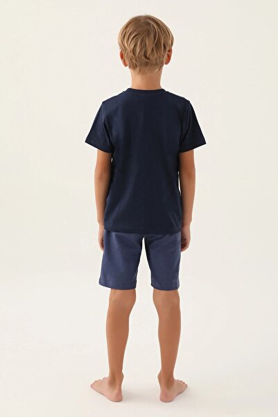Arnetta Бавовняний костюм для хлопчика з короткими рукавами та шортами