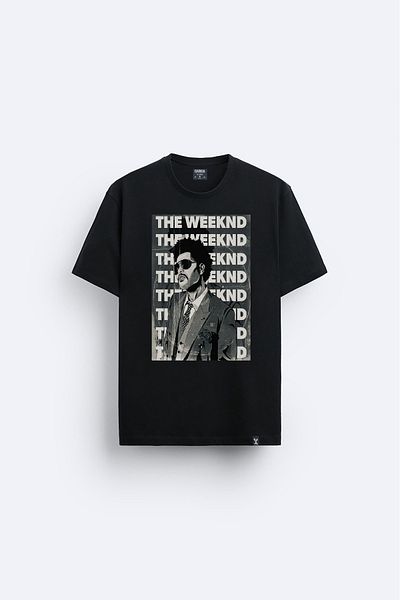 Darkia The Weeknd Design Printed Unisex T-shirt T-shirt