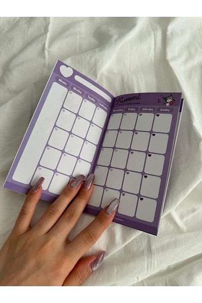 Planet Butik Kuromi Licensed Mini Planner