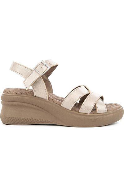 Muya Propus Beige Women's Sandals - Anatomical Sole