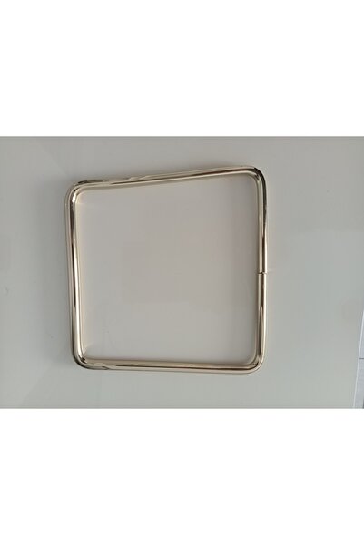 hobi duragı Gold Metal Dörtgen Çanta Sapı
