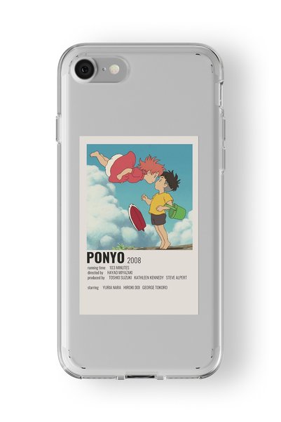 Multitronic iPhone 6 and 6S Compatible Ponyo Minimalist Poster Design Printed...