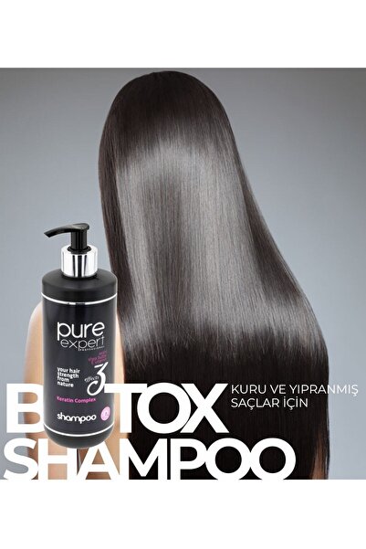 Pure Expert Kuru Ve Yıpranmış Saçlar Için Onarıcı Bakım Şampuanı 500 ml