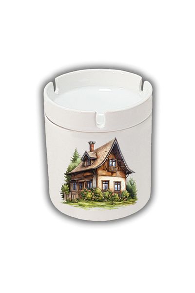 lili hediyelik Τασάκι με στάμπα Village House