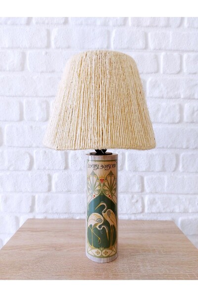 RETRO NOW Fortune Iı Ahşap Ayaklı Abajur