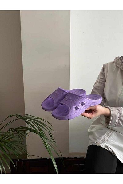 Behtah Kundura Open Front Flexible Soft Non-Slip Balcony Bathroom Garden Toilet Slippers